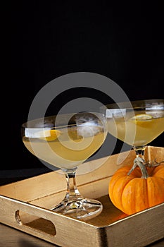 Champagne Cocktail - Fall Drinks