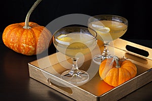 Champagne Cocktail - Fall Drinks