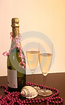 Champagne decoration