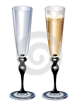 Champagne flutes