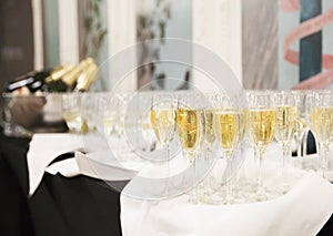 Champagne glasses