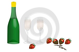 Champagne - illustration