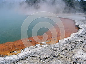 Champagne Pool - Natural geothermal pool