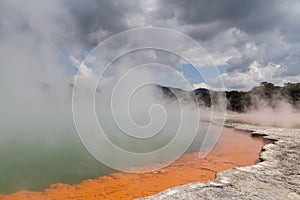 Champagne Pool in Thermal Wonderland Wai-O-Tapu photo