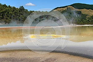 Champagne Pool, Wai-O-Tapu,New Zealand