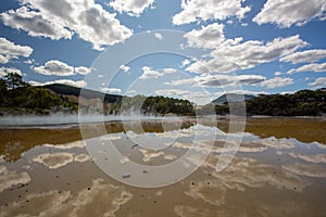 Champagne Pool in Waiotapu, Rotorua, New Zealand