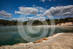 Champagne Pool in Waiotapu, Rotorua, New Zealand