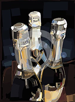 Champagner Bottles