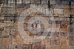 Champaner fort wall-Champaner-Pavagadh Archaeological Park, a UNESCO World