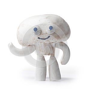 Champignon mushroom mascot