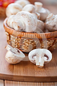 Champignon mushrooms