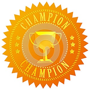 Champion gold seal