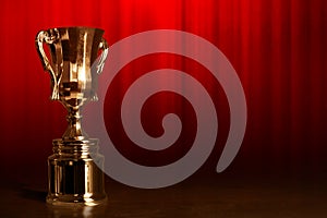 Champion golden trophy cup backgrounds