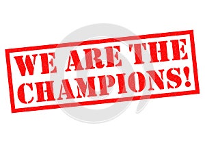 WE ARE THE CHAMPIONS!