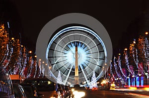 The Champs-Elysees avenue photo