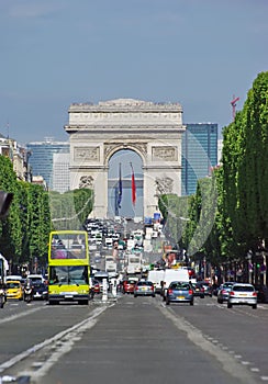 Champs Elysees, Paris photo