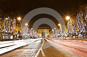 Champs Elysees, Paris, France photo