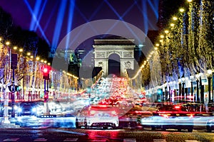 Champs Elysees, Paris, France