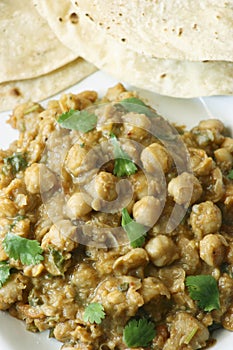 Chana dal in spicy gravy from North India