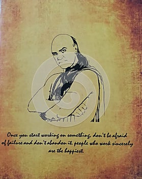 Chanakya photo he is known as the biggest economist of India