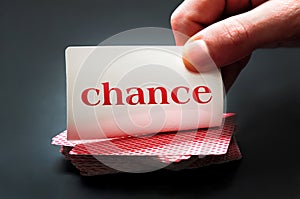 Chance card