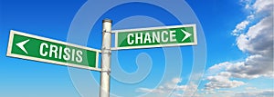 Guideposts CHANCE or CRISIS photo