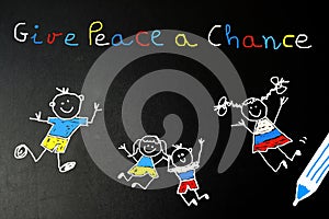 A chance for Peace, Russian and Ukrainian stop war