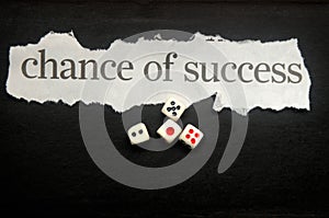 Chance of success
