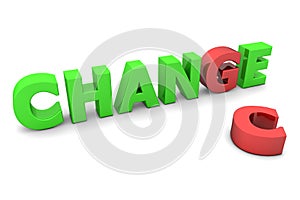 Chance to Change - Red and Green