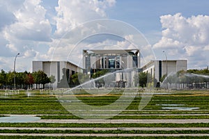 The Chancellery Building in Berlin-Mitte photo