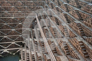 Chand Baori, one of the deepest stepwells in India