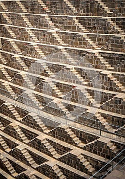 Chand Baori Stepwell, Jaipur, Rajasthan, India