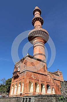 Chand Minar, Daulatabad Fort near Aurangabad, Maharashtra, India. photo