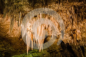 The Chandelier Draperies - Carlsbad Caverns National Park