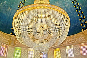 Chandelier in Mausoleum of Habib Bourgiba