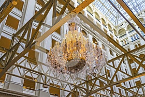 Chandelier Old Post Office Building Interior Washington DC