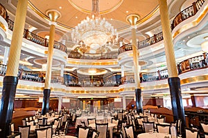 Chandelier Over Formal Dining Room