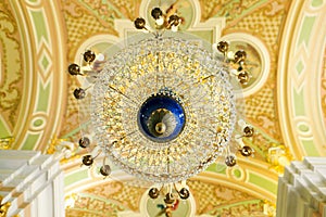 Chandelier of the Petropavlovsk cathedral