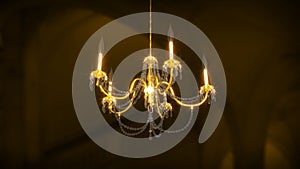 Chandelier Rotating (3D Animation)