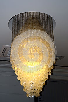 Chandelier with roundels
