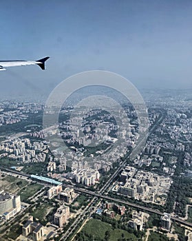 Chandigarh The City Beautiful As Seen From The Sky