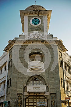 Chandra Bhaga  Clock Tower built in 15-1-68 Gadhda