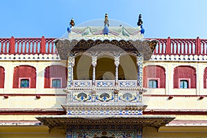 Chandra Mahal in City Palace, Jaipur, India