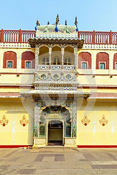 Chandra Mahal in City Palace, Jaipur, India