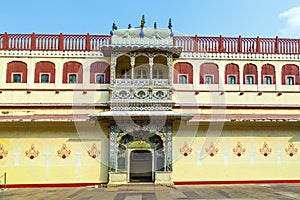 Chandra Mahal in City Palace, Jaipur, India