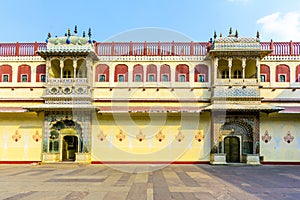 Chandra Mahal in City Palace, Jaipur, India