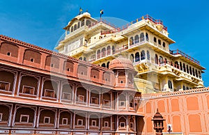 Chandra Mahal at the Jaipur City Palace Complex - Rajasthan, India