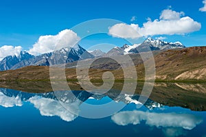 Chandra Taal Moon Lake in Lahaul and Spiti, Himachal Pradesh, India.