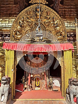 Chandra Vinayak temple, Chabahil, Kathmandu. One of the four Vinayakas of Kathmandu Valley.