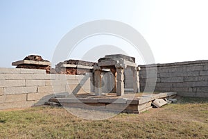 Chandrashekara temple at Hampi, Karnataka - archaeological site in India